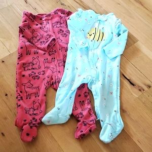 💗 5/$15 footed onsies